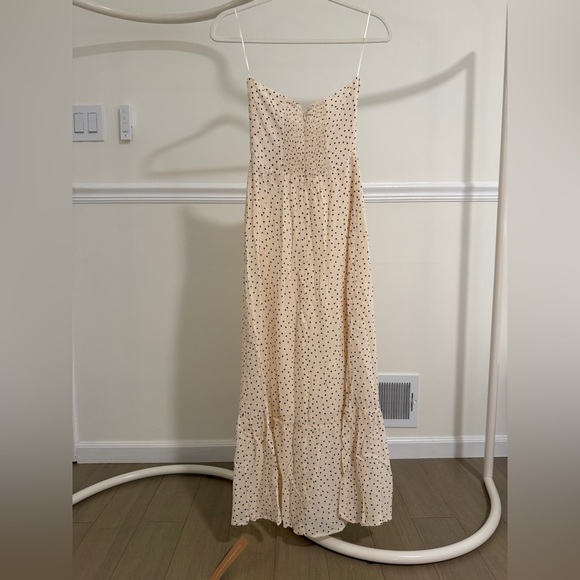 Reformation Arta Dress, Salt + Pepper - Picture 5 of 9